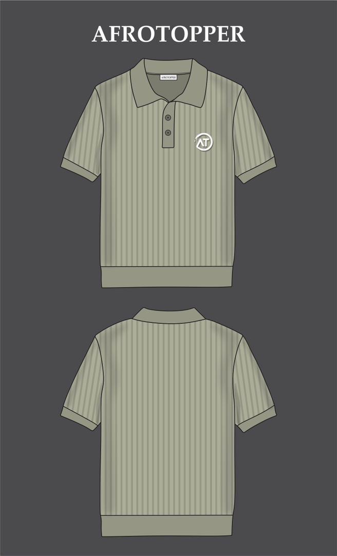 Afrotopper Striped polo shirt_2