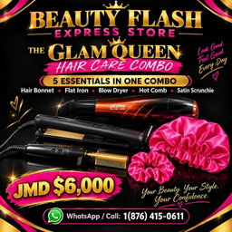 Glam queen combo