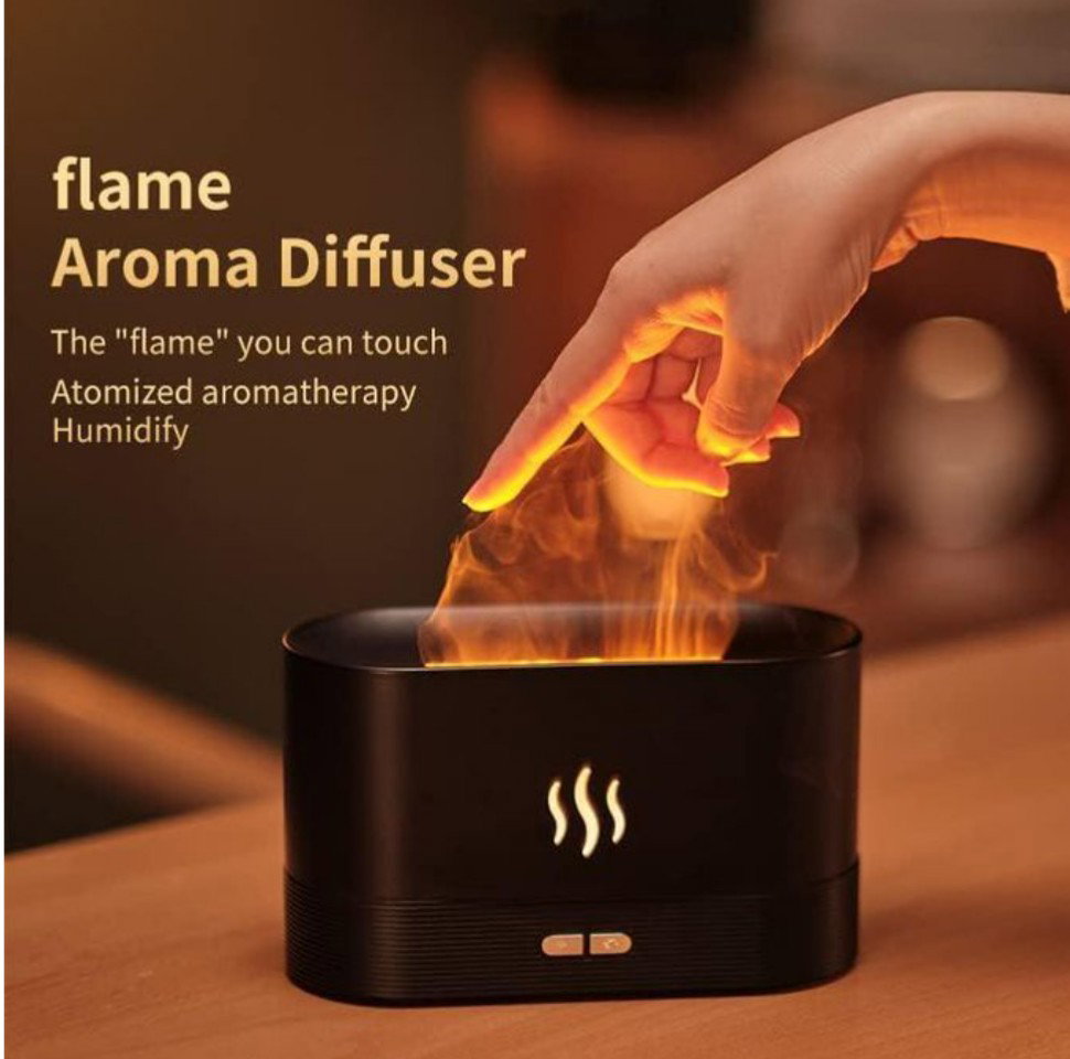 Mythco Flame Aromatherapy Humidifier, USB Ultrasonic Diffuser 180ml_4