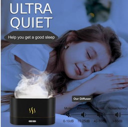 Mythco Flame Aromatherapy Humidifier, USB Ultrasonic Diffuser 180ml