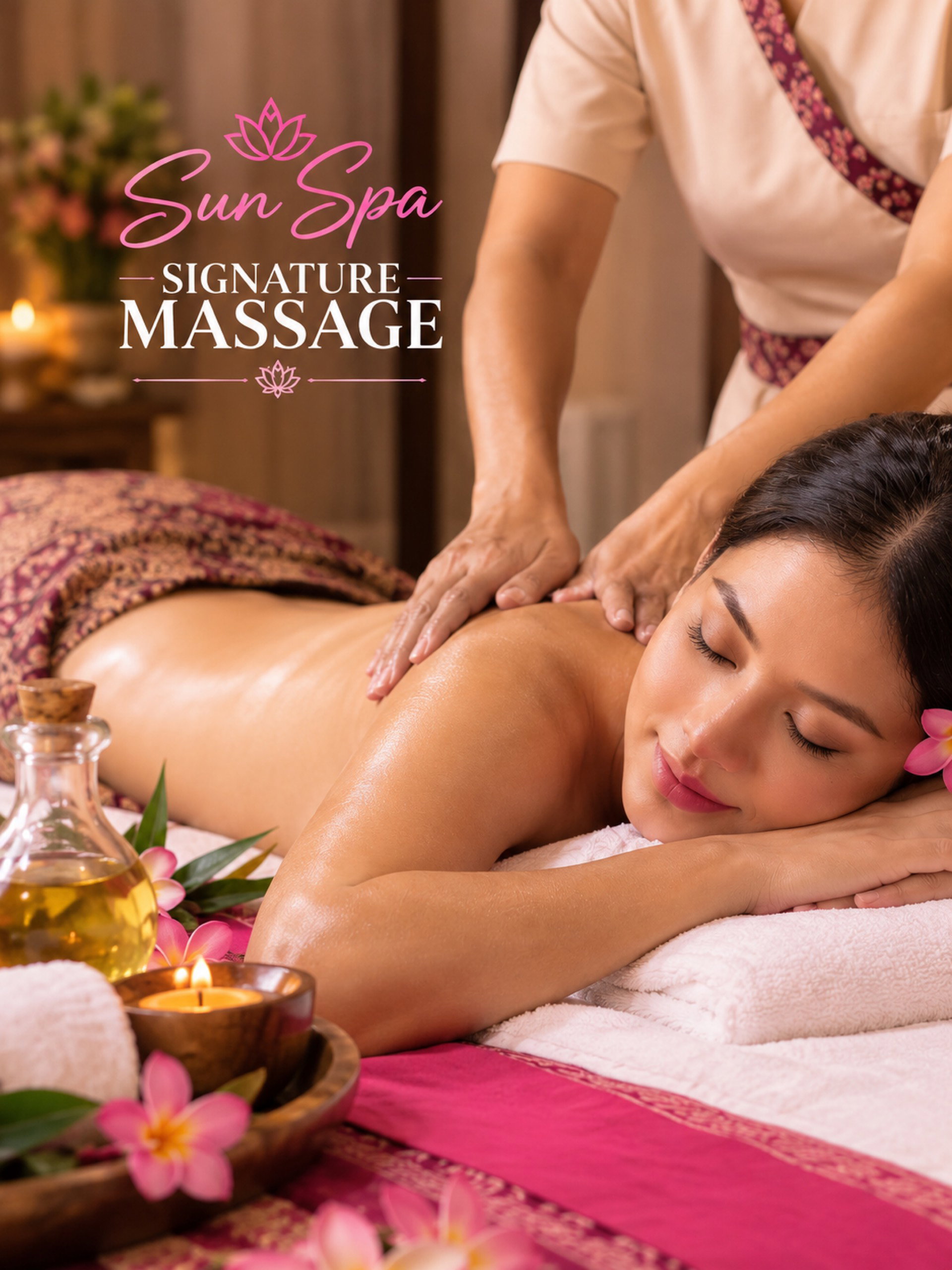 sun spa signature massage