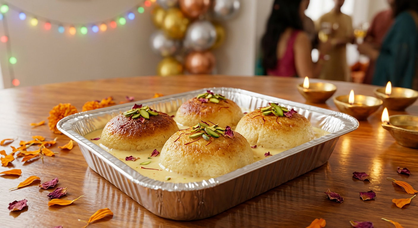 Baked Rasgulla (4pc)