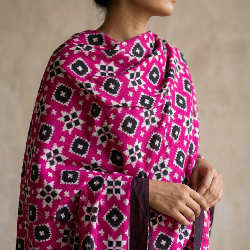 WW/0054 Telia rumal fabric 2/100sx2/80s