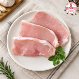 Import Pork Loin BBQ Pork Chop / Katsu cut  500gr