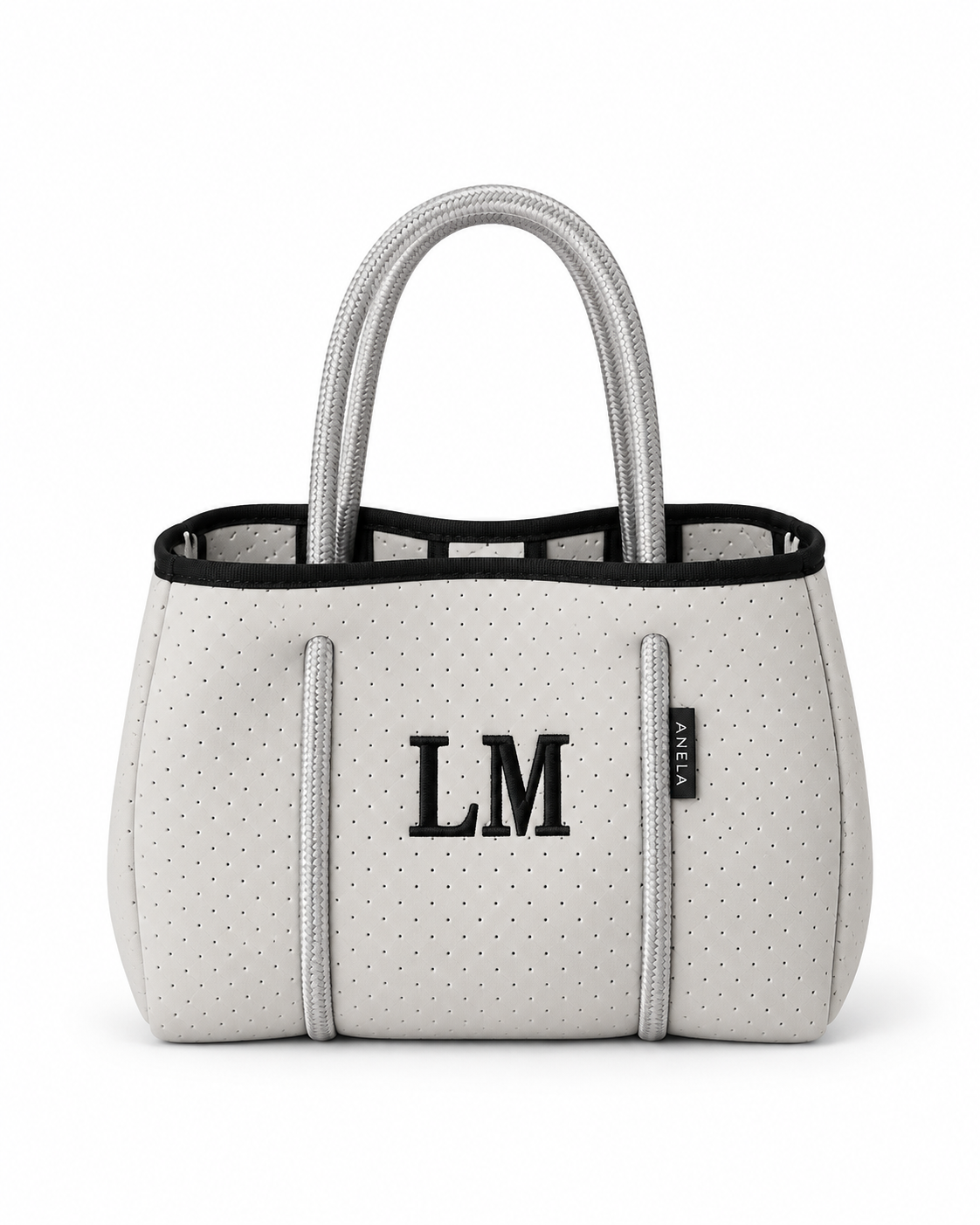 Mini Tote Bag Gris Plata