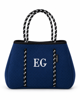 Mini Tote Bag Azul Naval