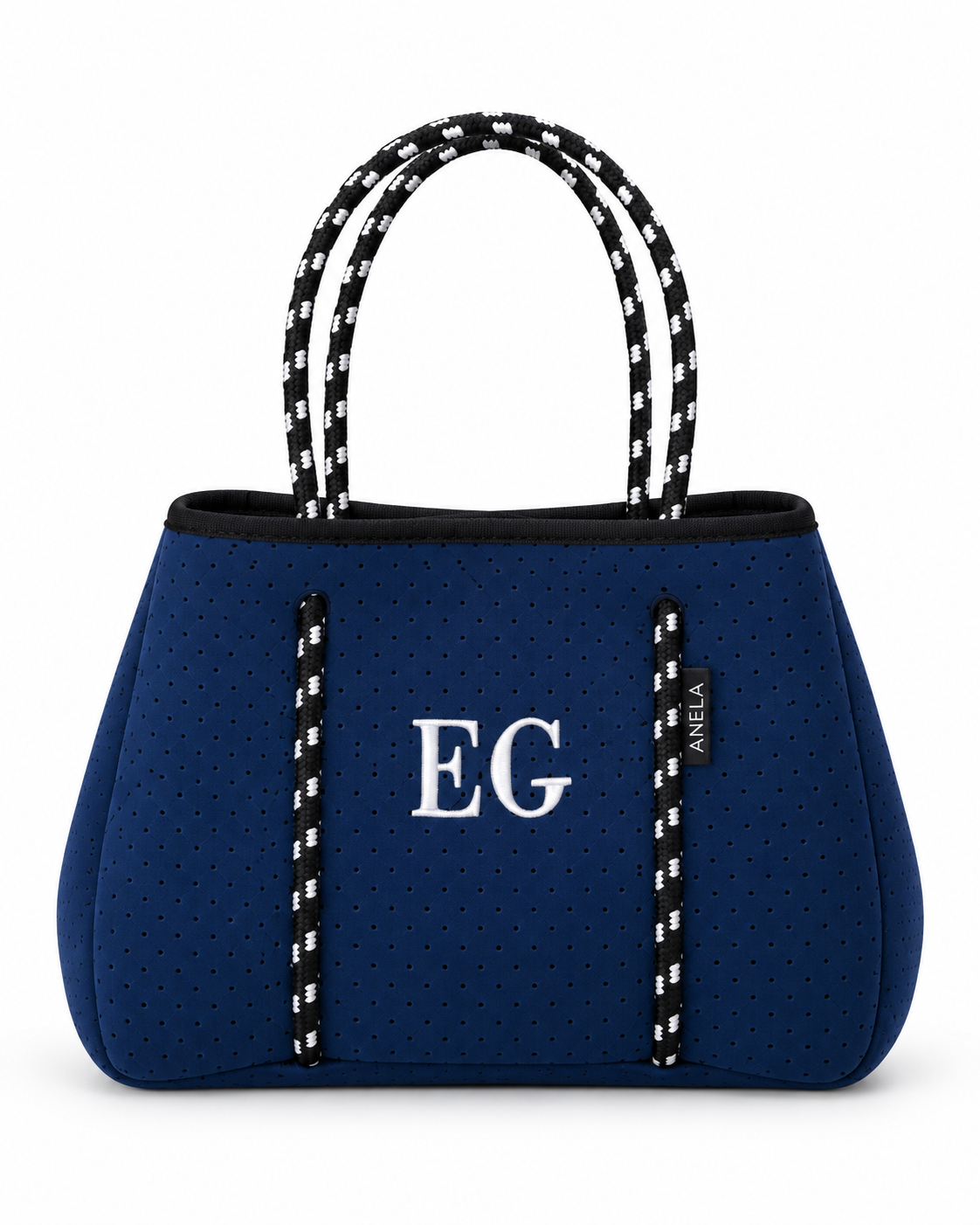 Mini Tote Bag Azul Naval