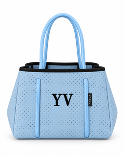 Mini Tote Bag Azul Ceniza