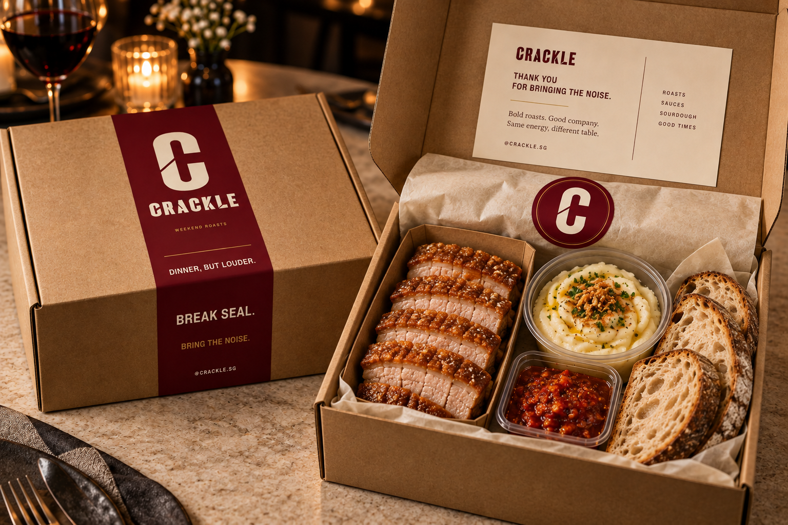 Crackle Signature Roast Box