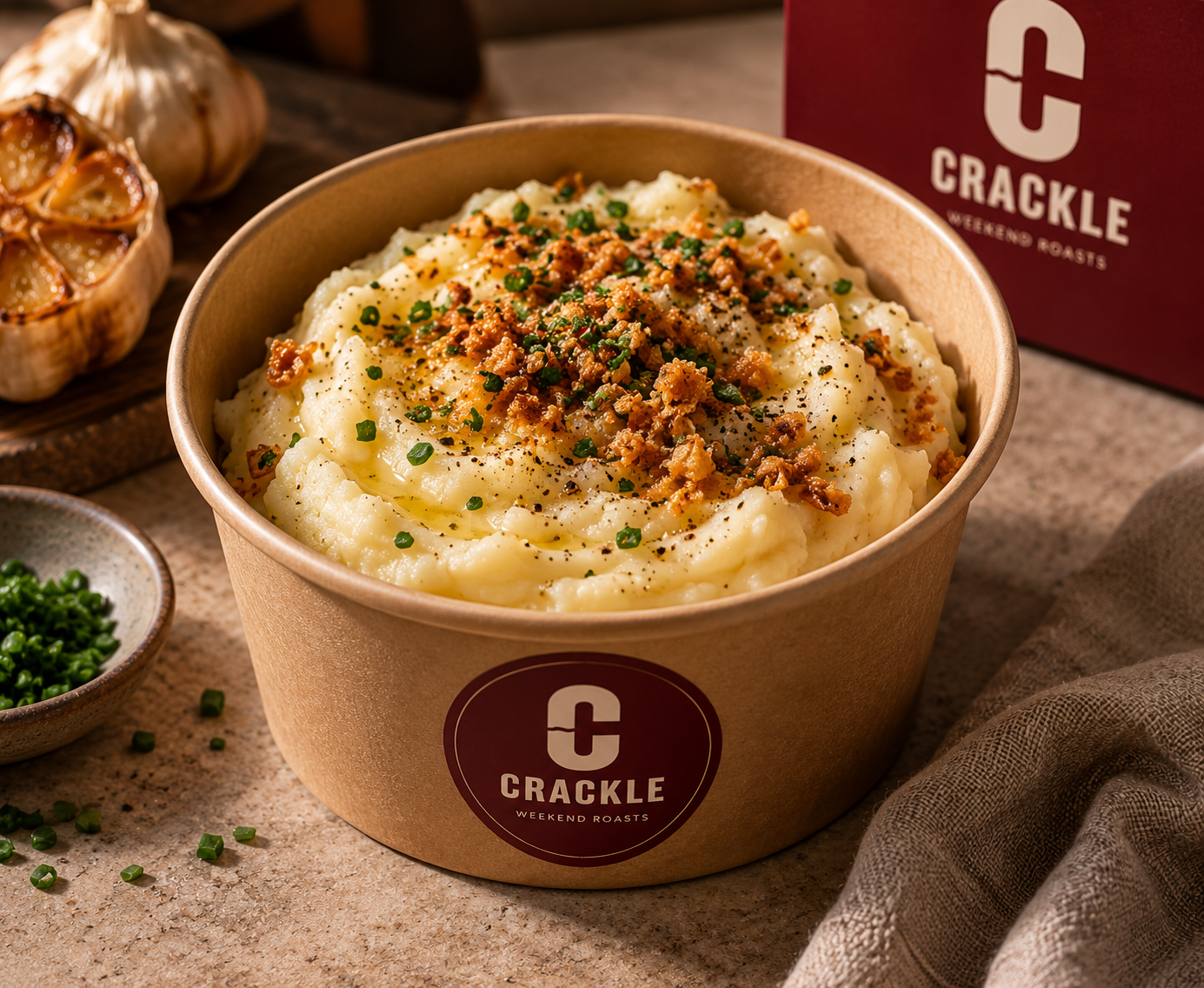 Roasted Garlic Mash