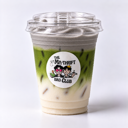 Black Sesame Matcha Latte