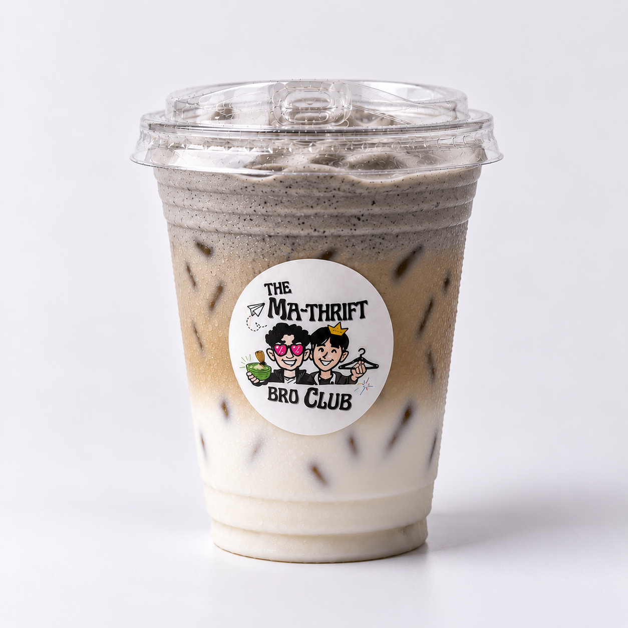 Black Sesame Hojicha Latte 