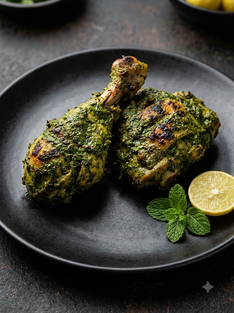 PAHADI PUDINA CHICKEN STEAM QTR