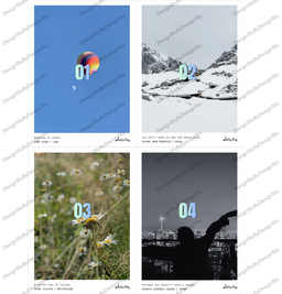 7" Photo Prints - Along the Way Series (Portrait)