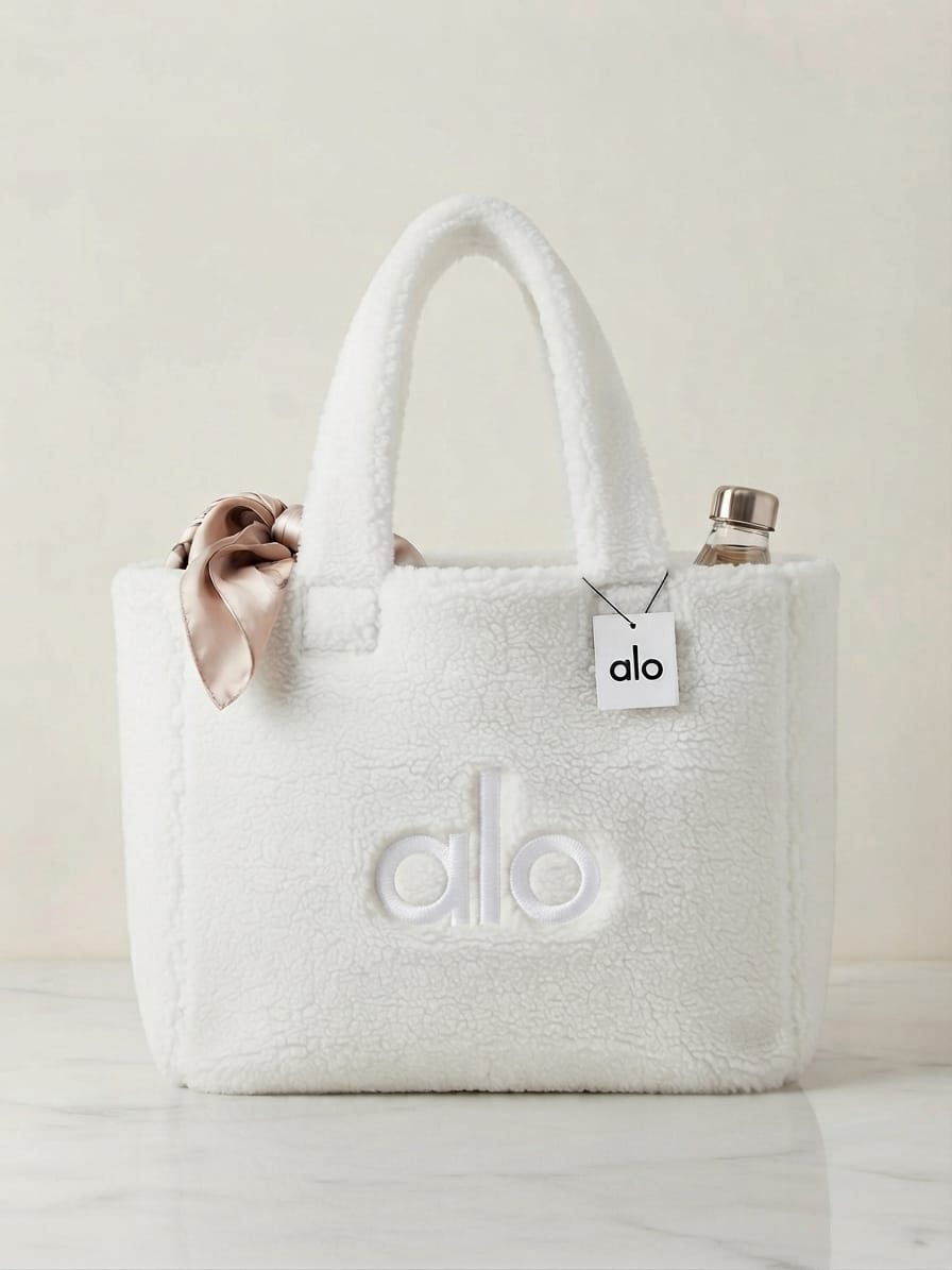 Alo tote white 