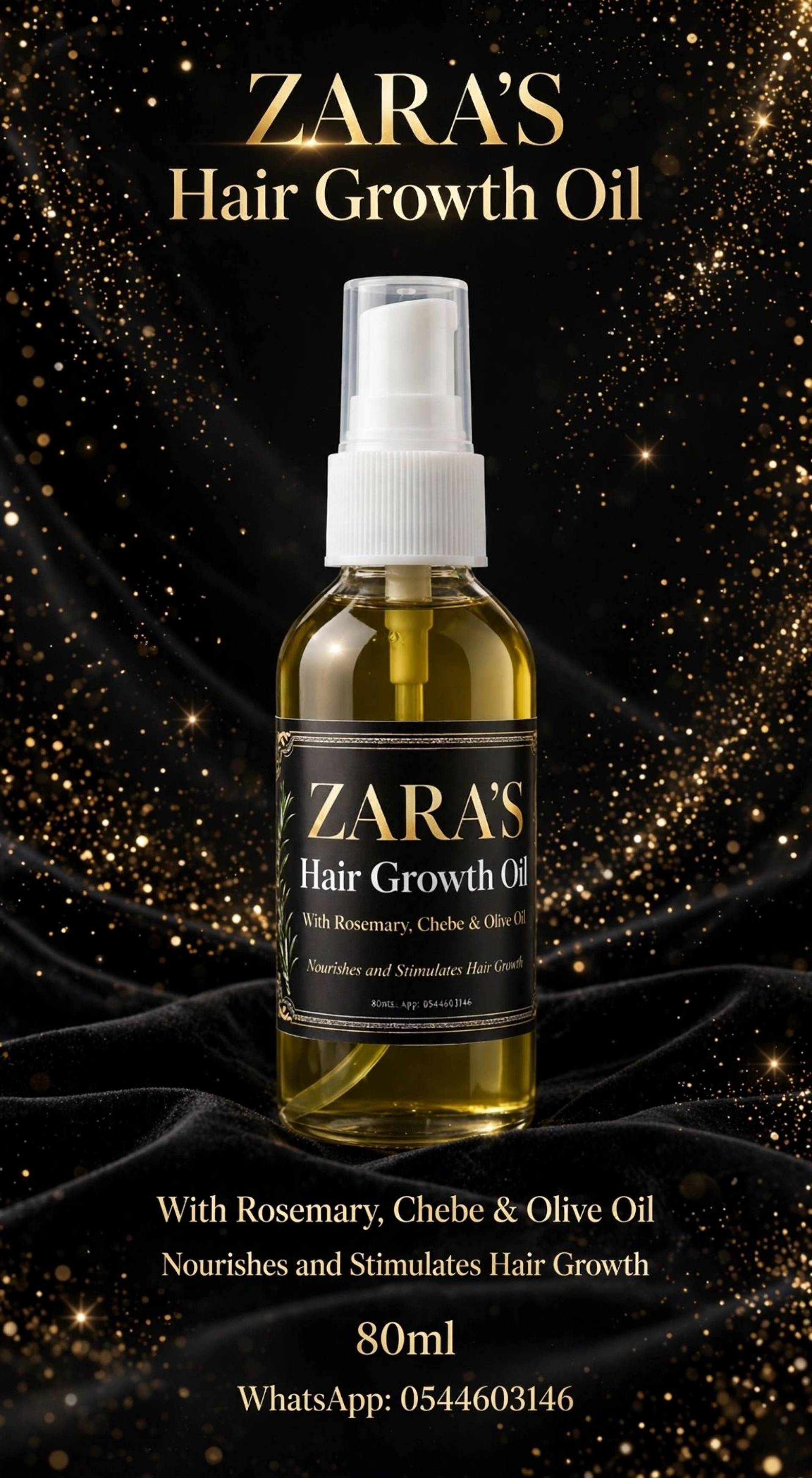 Zara's hair growth oil