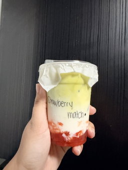 matcha strawberry