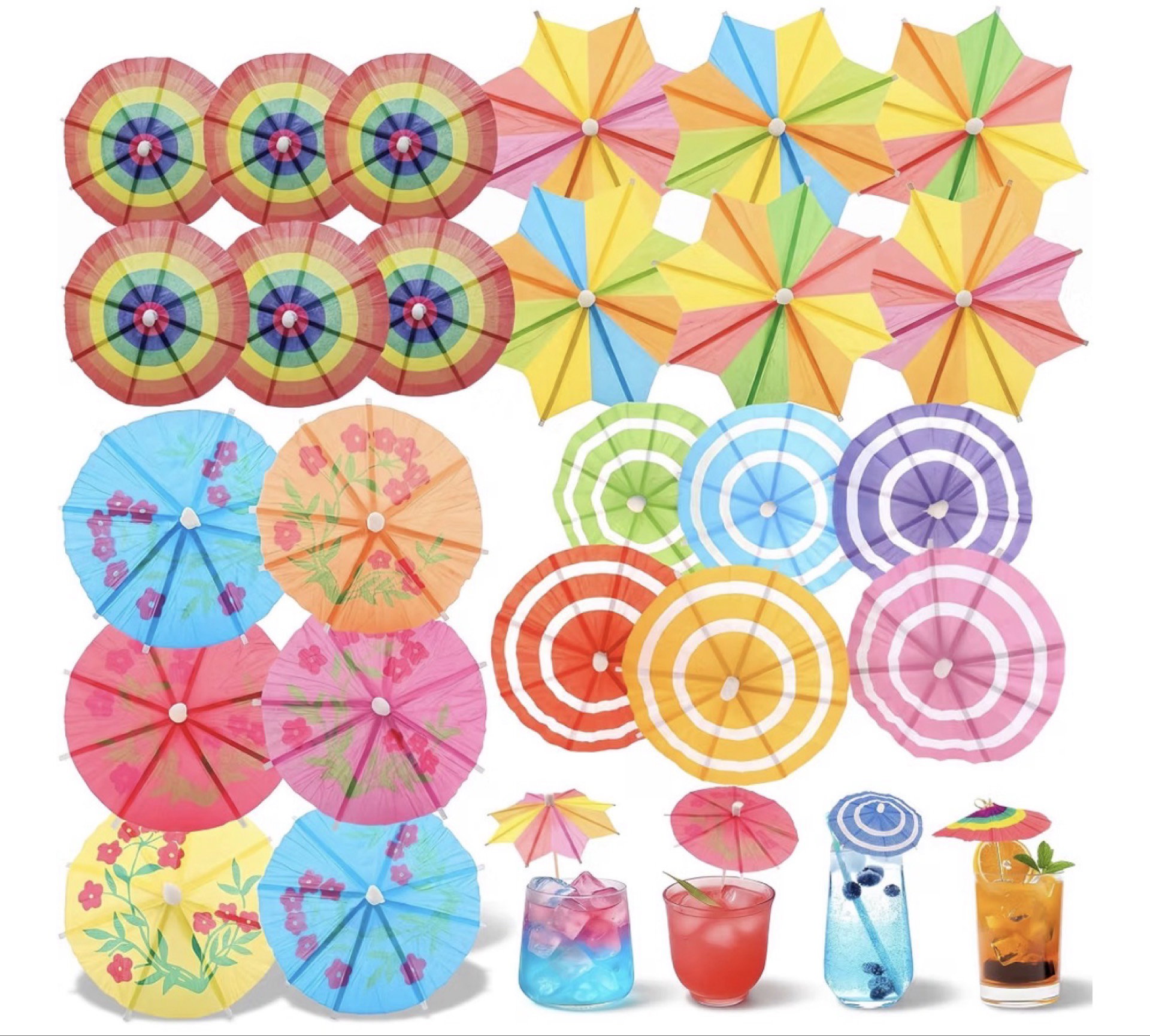 Cocktail Umbrellas (40 pcs)