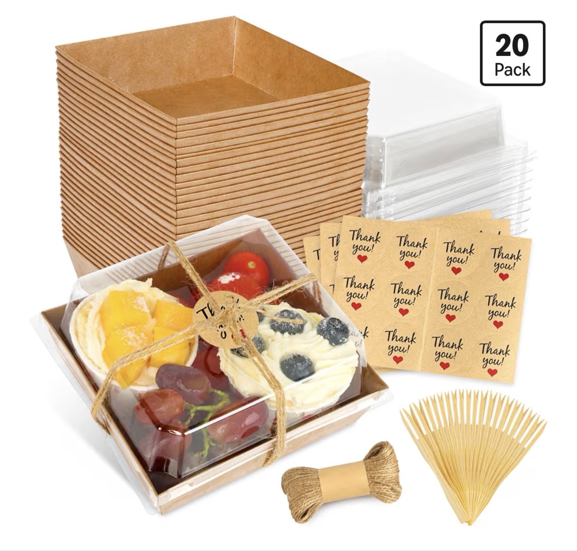 Charcuterie Boxes (20 pcs).