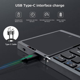 Generique Clavier bluetooth (avec touchpad) B033