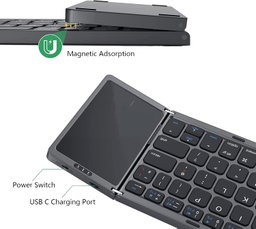 Generique Clavier bluetooth (avec touchpad) B033