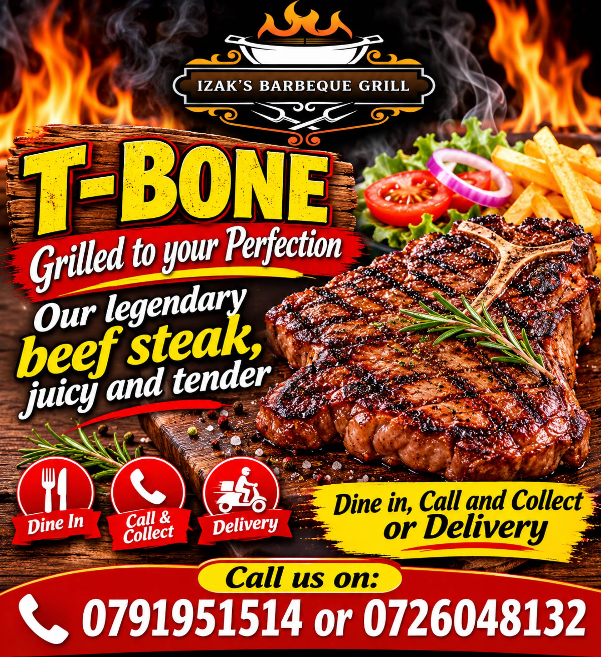 T-bone steak
