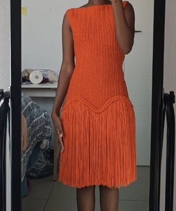 The Fringe Statement Dress