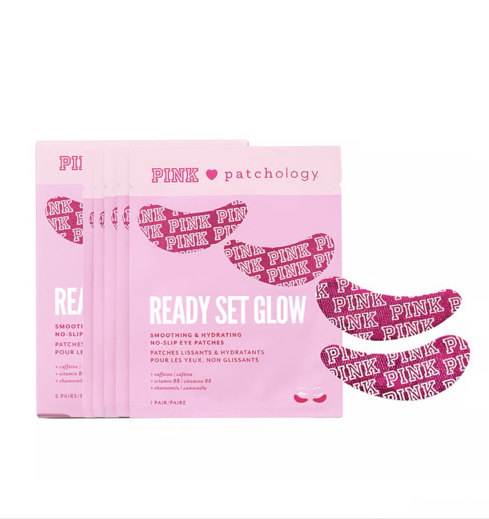 pink - eye patches