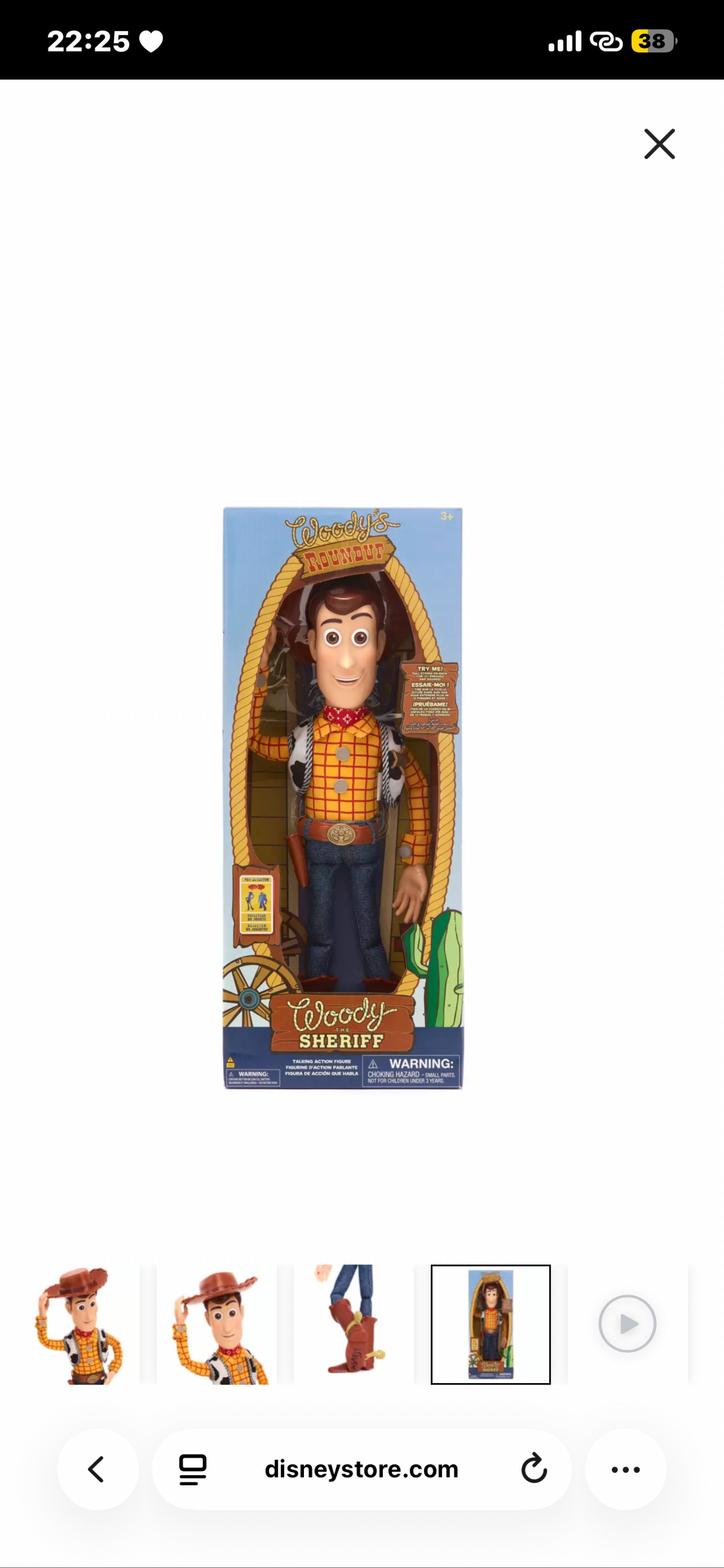 disney store - woody