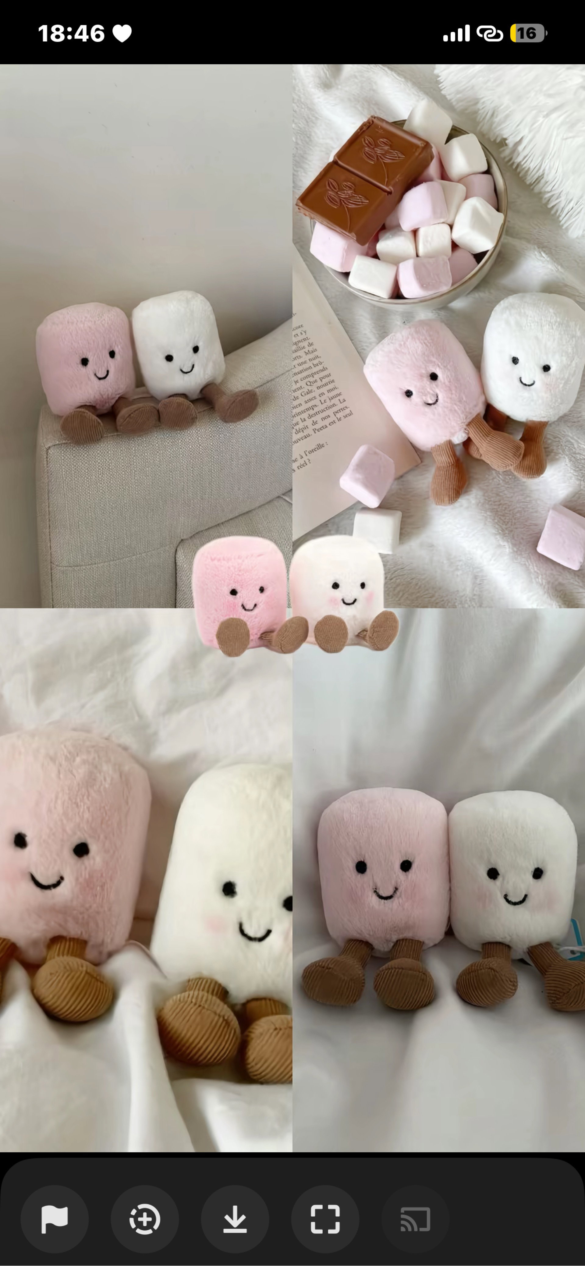 jellycat - marshmallow