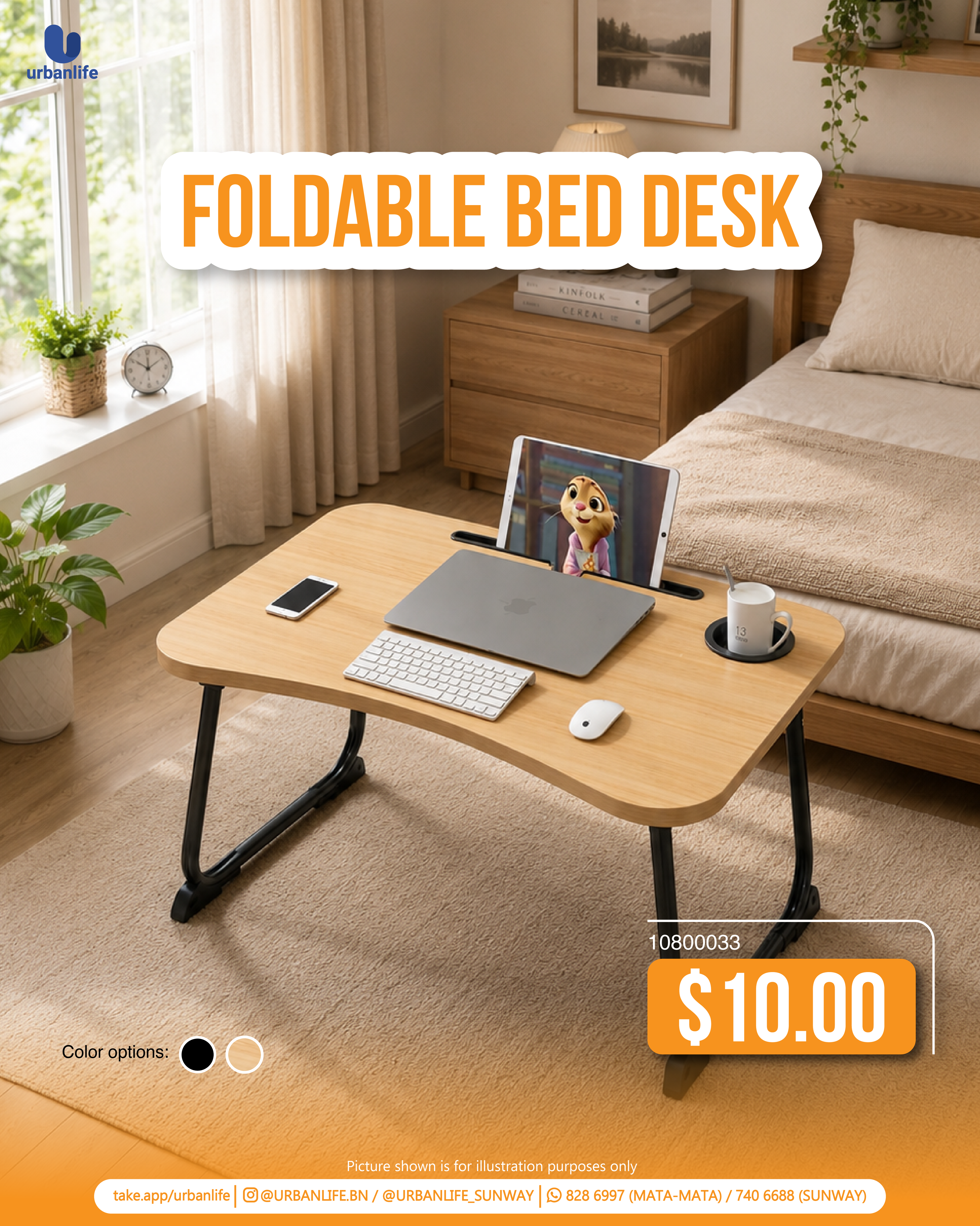 10800033 - FOLDABLE TABLE
