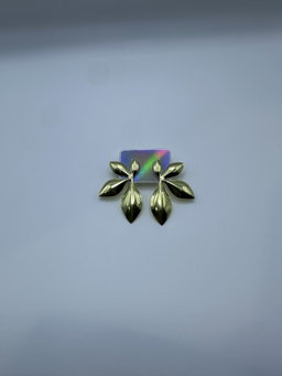 Gold Leaf Earrings 