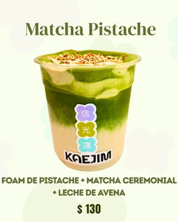 Matcha Pistache