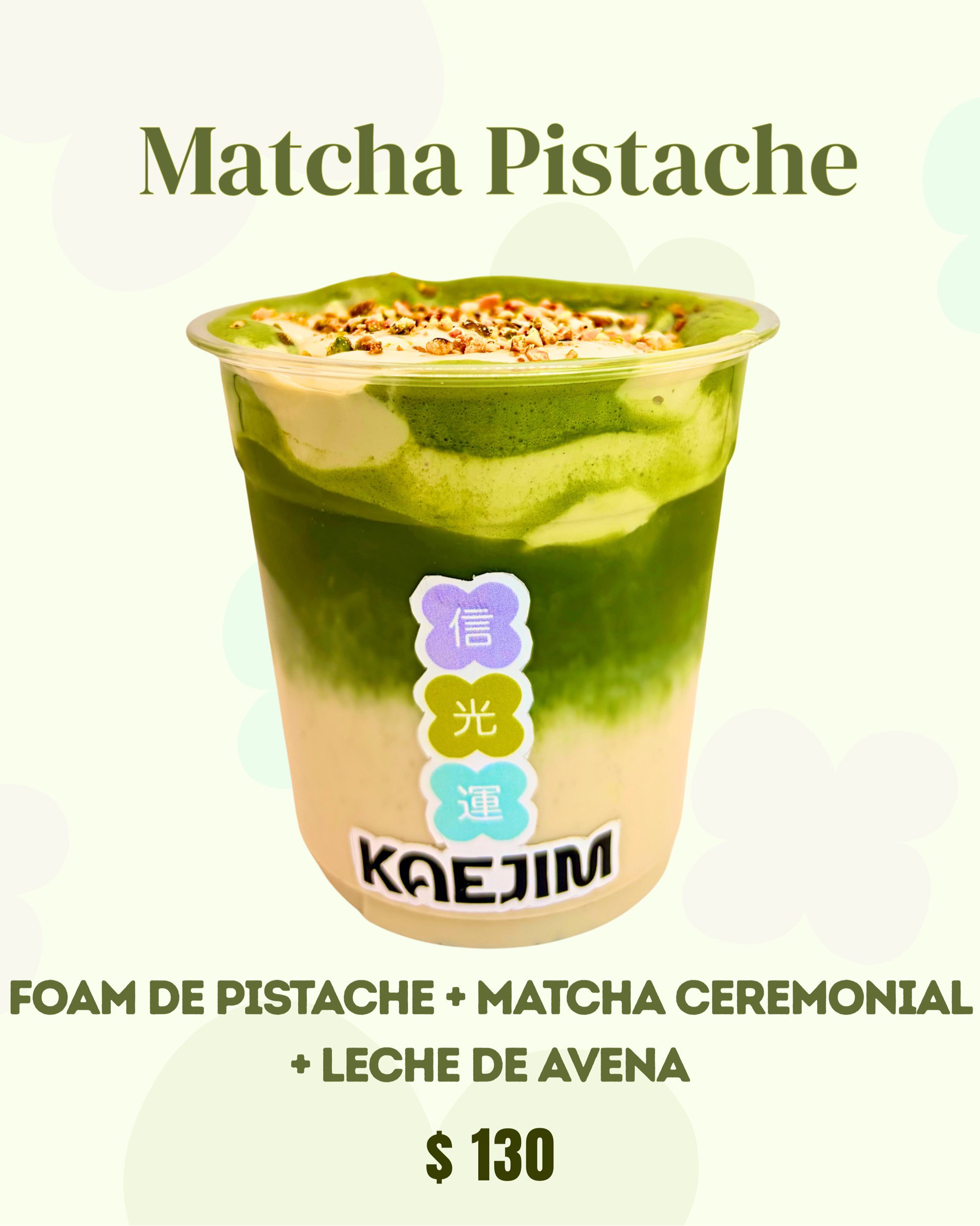 Matcha Pistache