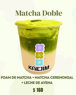 Matcha doble