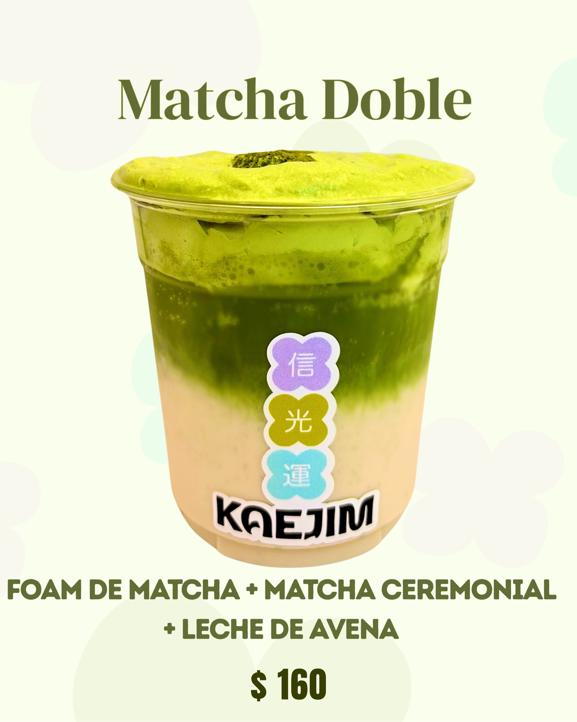 Matcha doble