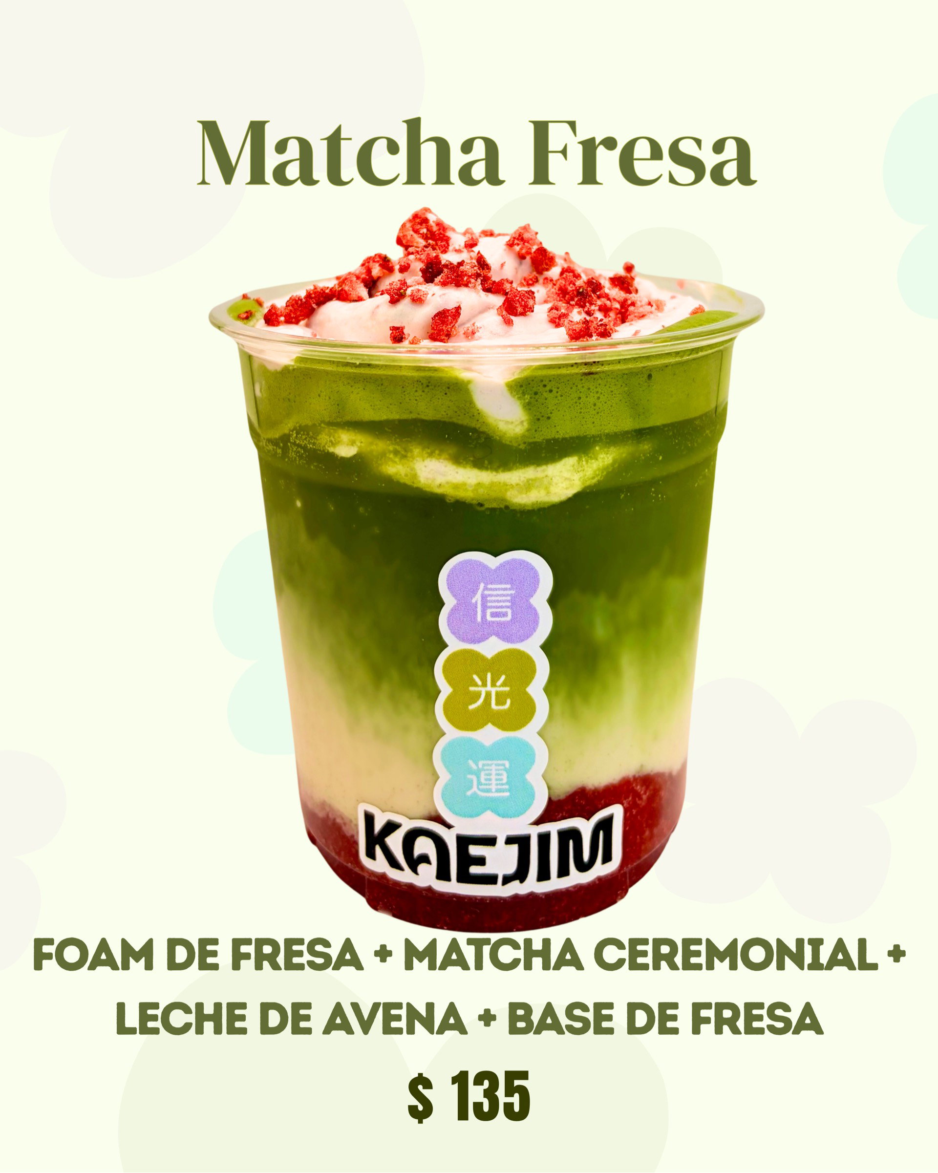 Matcha Fresa
