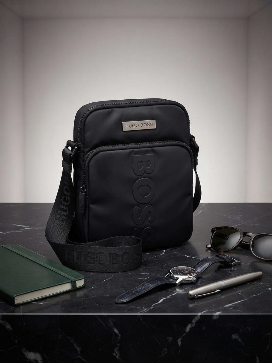Boss black mens sling 