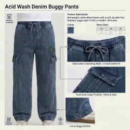 Buggy jeans