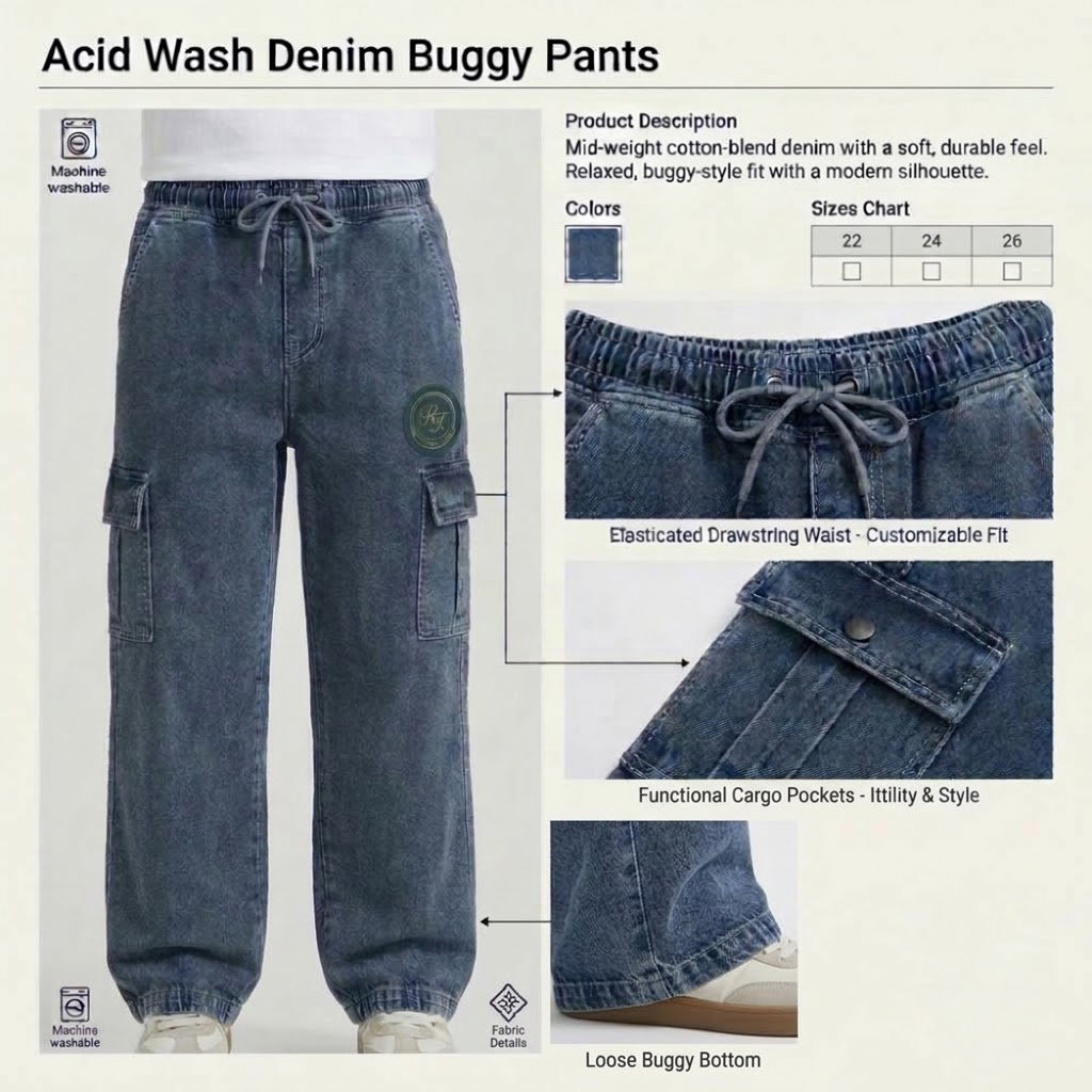 Buggy jeans