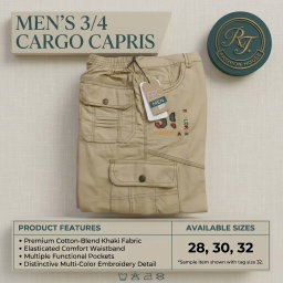 3/4 shorts