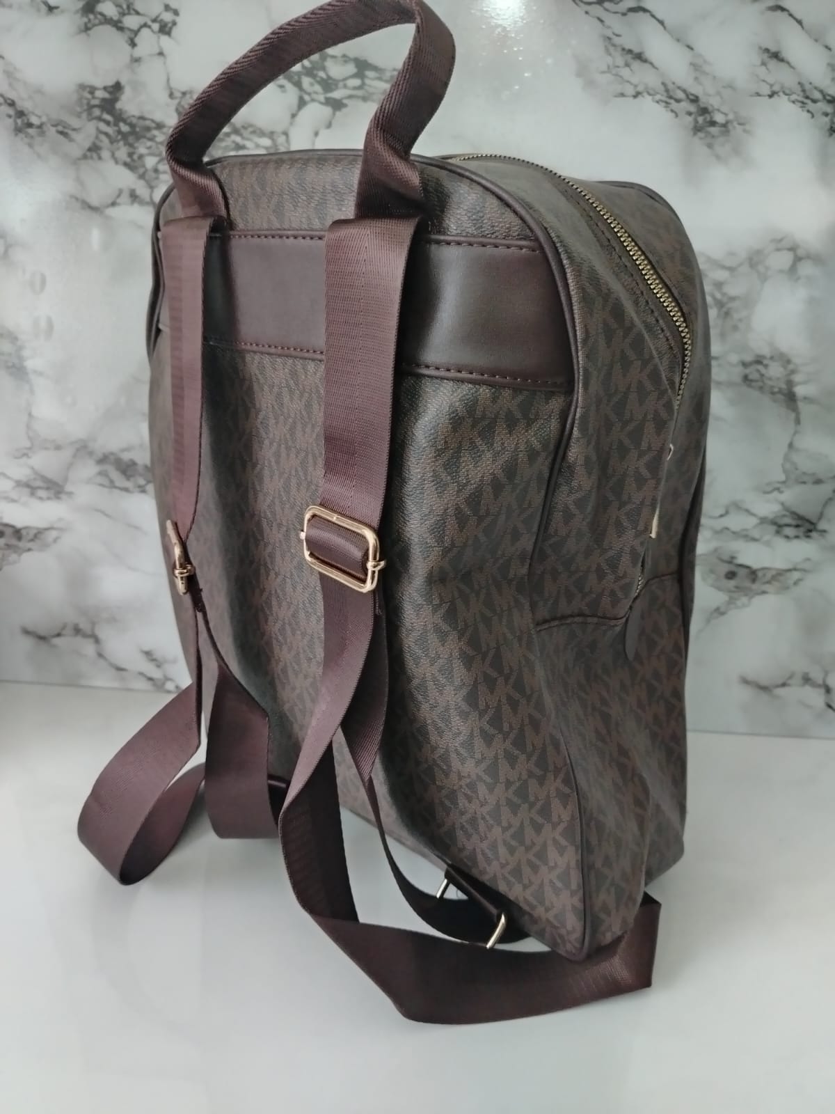 Mk full brown backpack _1