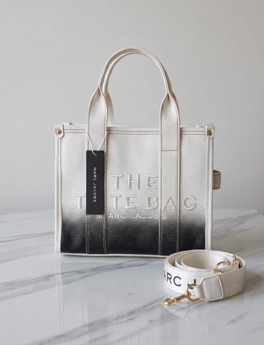 Marc Jacobs the tote bag white 