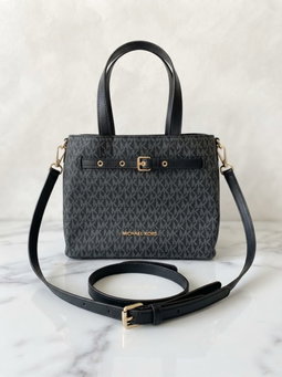 Mk monogram black
