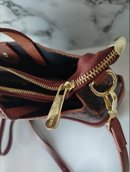 Mk monogram brown 