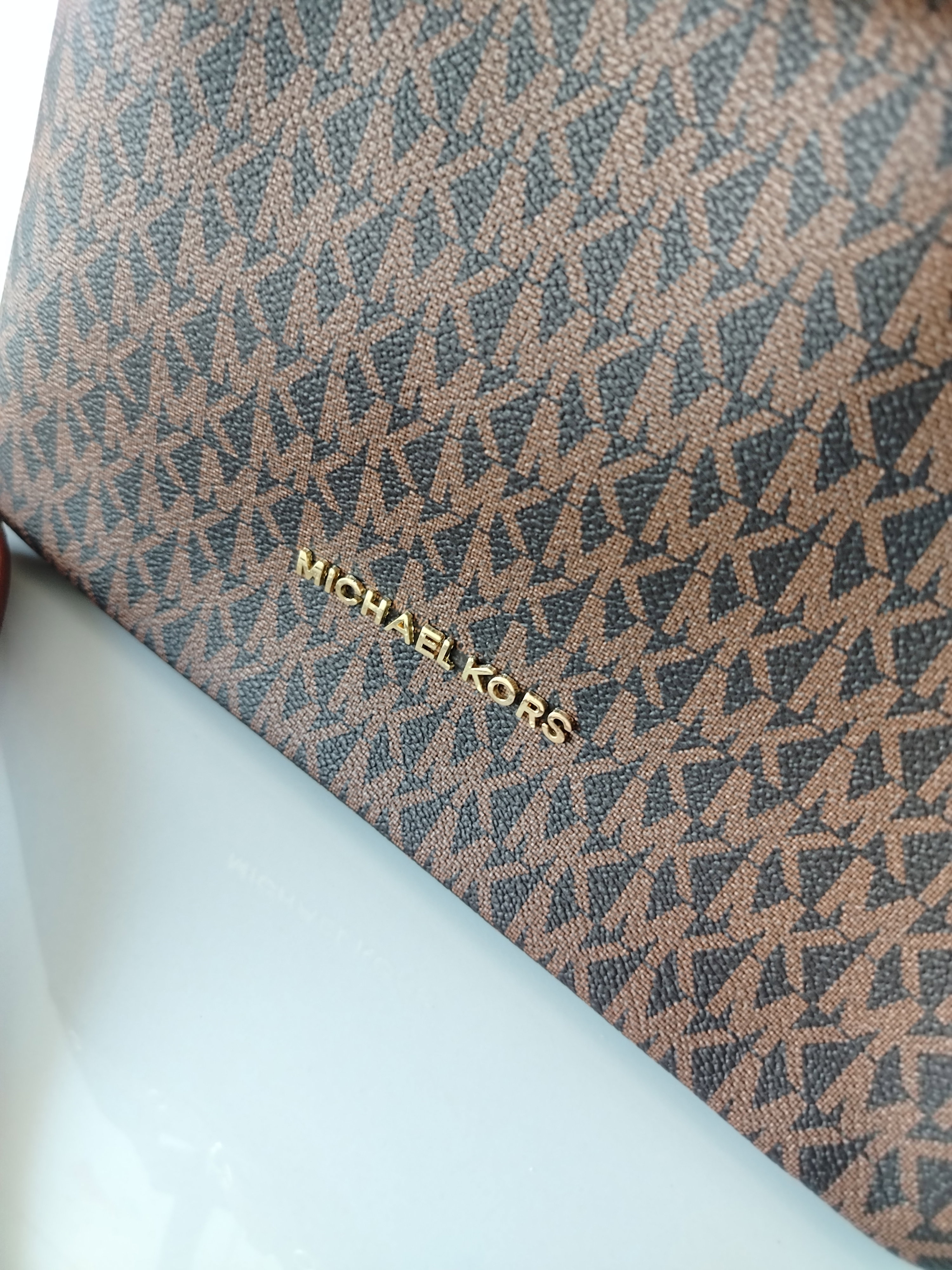 Mk monogram brown _3