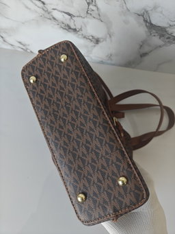Mk monogram brown 