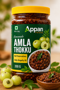 Homemade Amla Thokku 200g | Traditional Nellikkai Thokku | No Preservatives