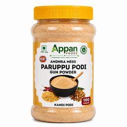 Andhra Paruppu Podi (Kandi Podi) 100g | Traditional Gun Powder | Appan Foods