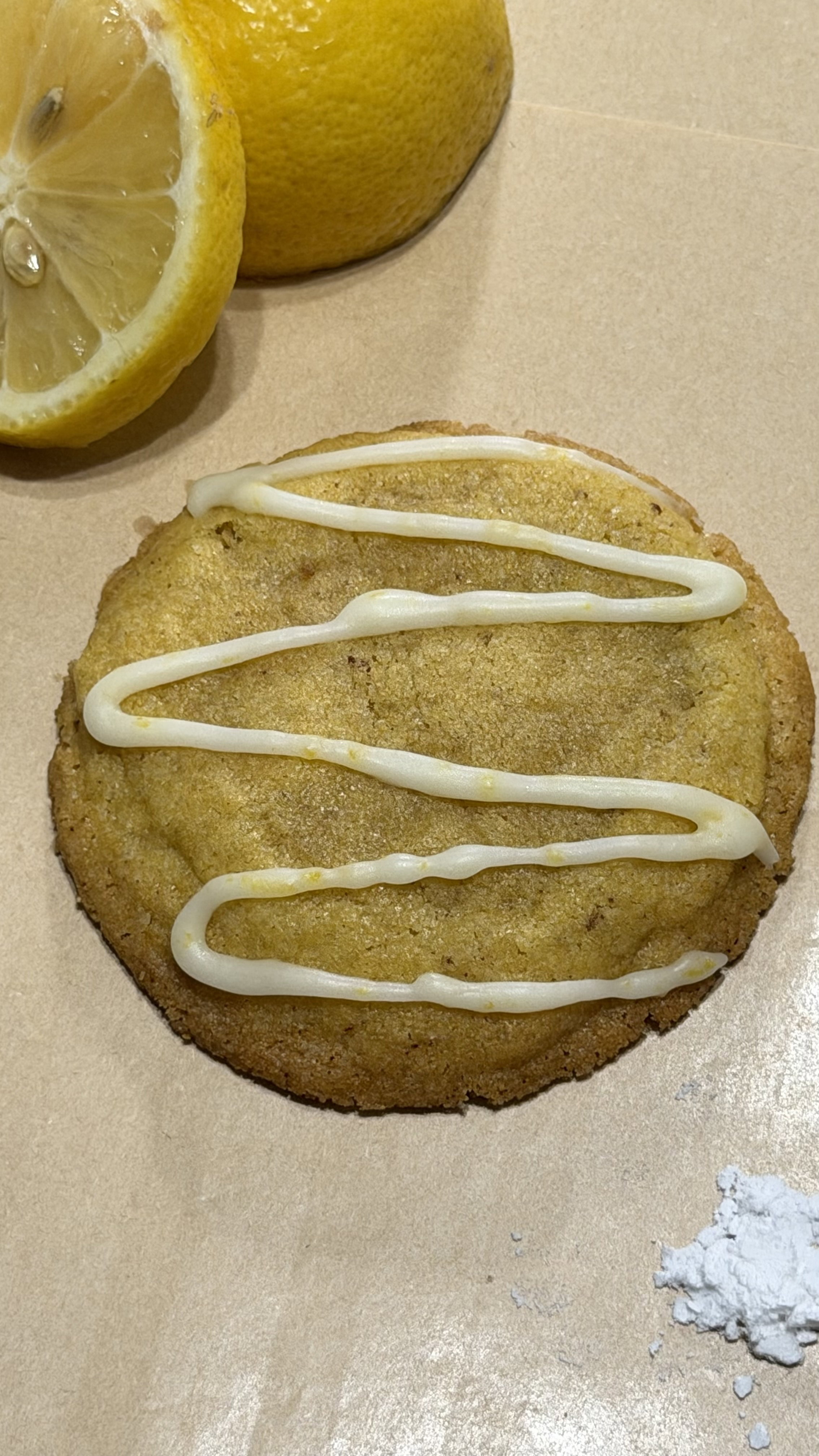 corn with lemon glaze